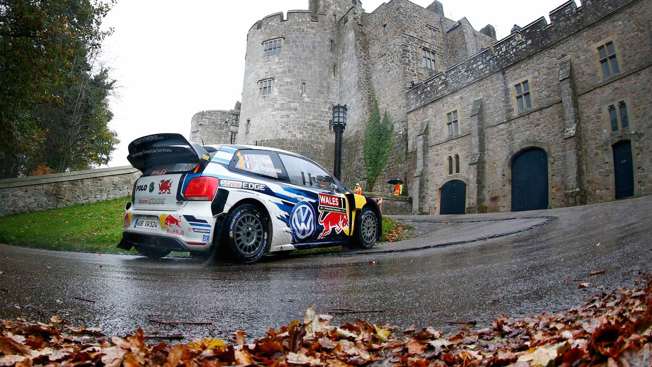 Ogier in Wales auf Siegkurs