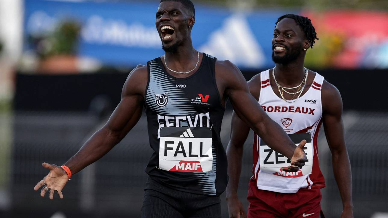 Frankreich-Sprinter gesperrt