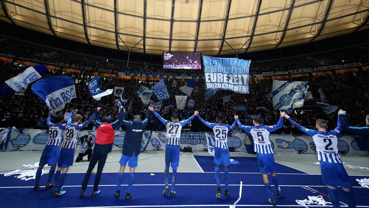 Hertha BSC hebt Fahnenverbot auf
