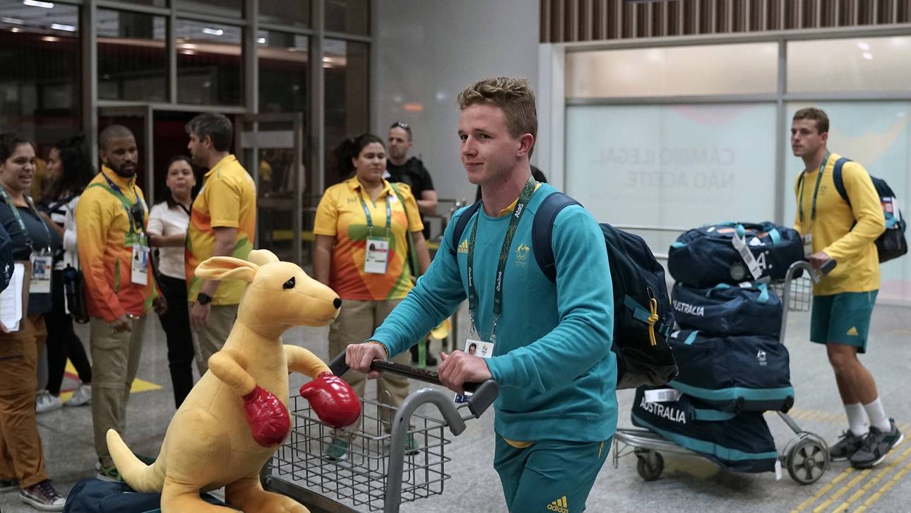 Australien zieht ins Olympiadorf ein