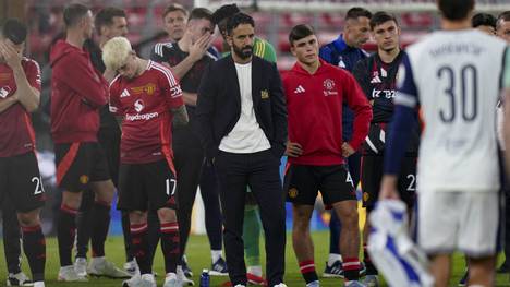 Nach der Niederlage im Europa-League-Finale gegen Tottenham Hotspur ist die Saison von Manchester United endgültig ein Desaster. Trainer Rúben Amorim sieht dennoch keinen Grund, an seiner Arbeit zu zweifeln - und überrascht mit weiteren Aussagen.