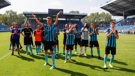 Waldhof Mannheim feierte einen 4:3-Sieg gegen den MSV Duisburg