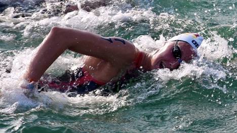 Leonie Beck ist WM Dritte von 2019 im Freiwasserschwimmen