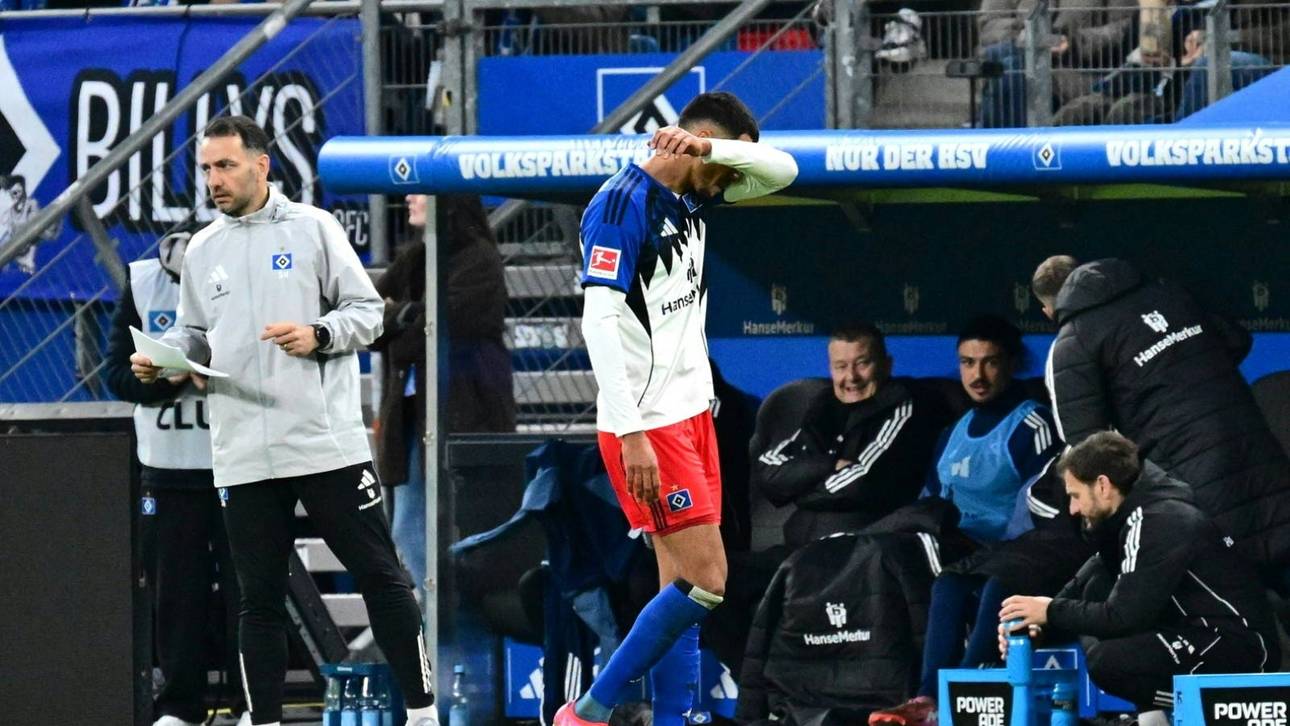 Bitterer Rückschlag für HSV-Stürmer