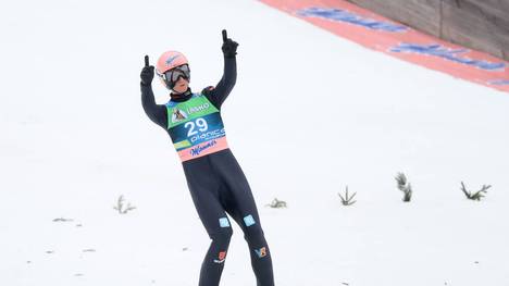 Karl Geiger gewann nach Gold bei der Skiflug-WM auch noch den Skiflug-Gesamtweltcup