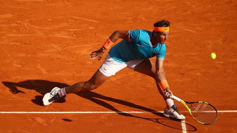 Rolex Monte-Carlo Masters - Day Six Rafael Nadal kam gegen Fabio Fognini meist einen Schritt zu spät