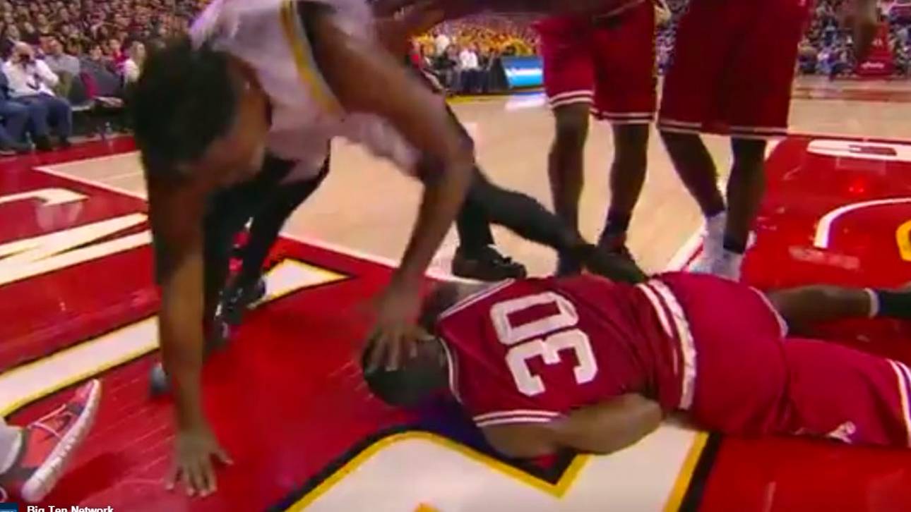 Fiese Attacke! Kopf auf Boden geknallt