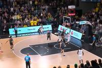 Die Highlights der Partie Veolia Towers Hamburg - EWE Baskets Oldenburg aus der Basketball-Bundesliga im Video.