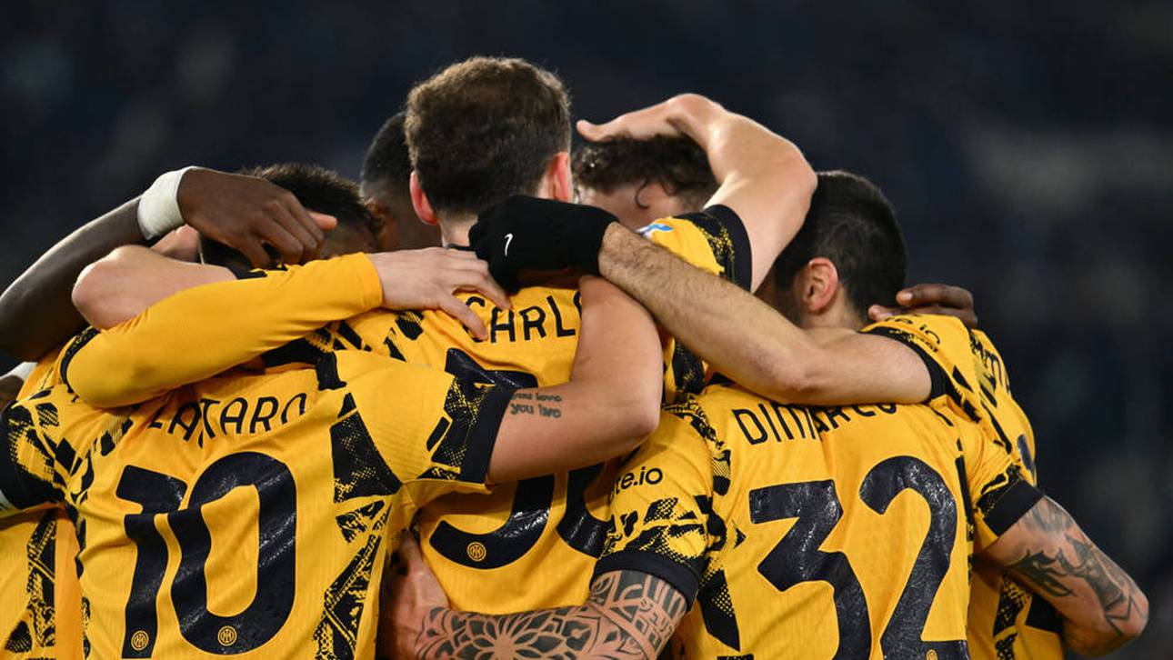 Inter feiert Kantersieg gegen Lazio