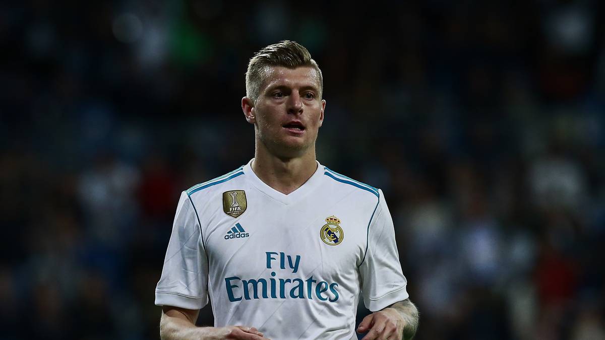 2. REAL MADRID (im Bild Toni Kroos): 1,573 Milliarden Euro, 2017: 1,419 Milliarden Euro 