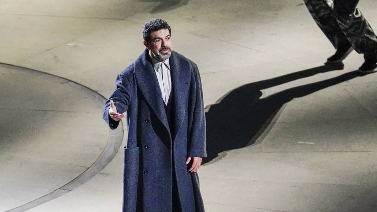 Der italienische Schauspieler Pierfrancesco Favino