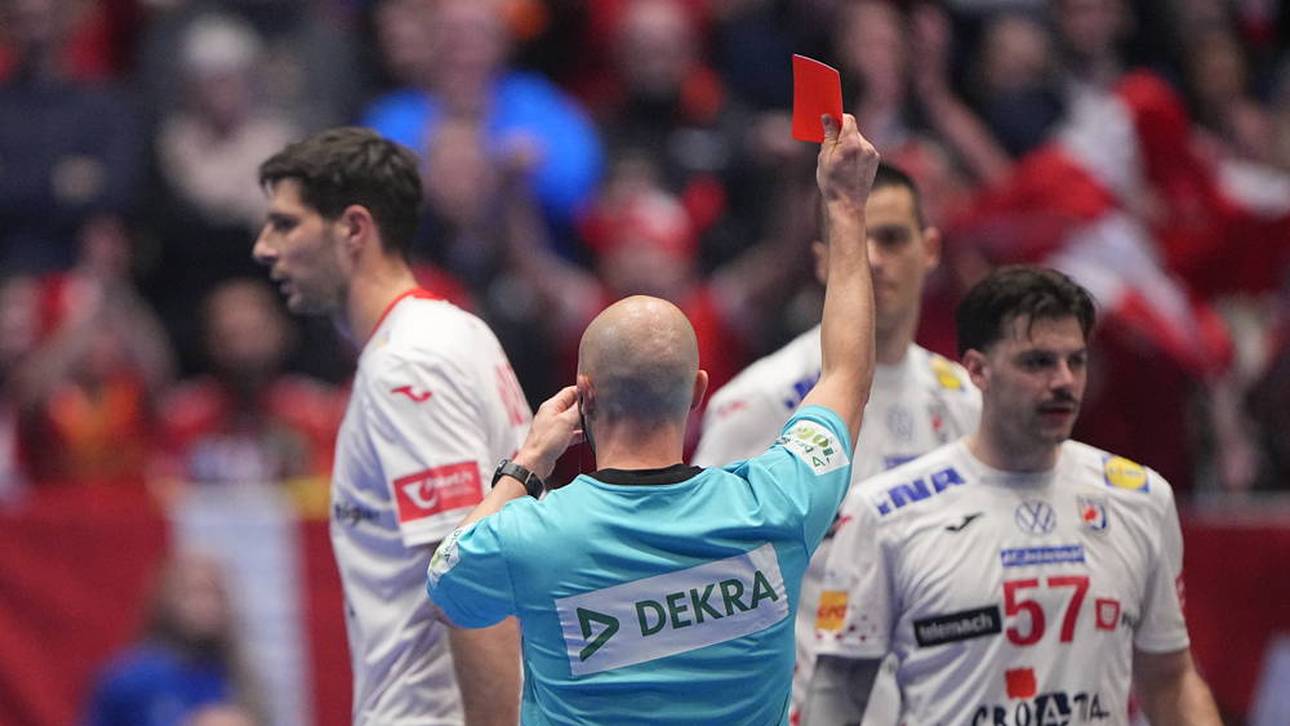 Rot! Üble Szene im WM-Finale