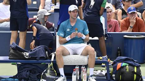 Botic van de Zandschulp ist nach seine Coup gegen Carlos Alcaraz raus aus den US-Open