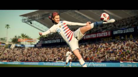 Kim Hunter spielt in der US-amerikanischen Nationalmannschaft in FIFA 19