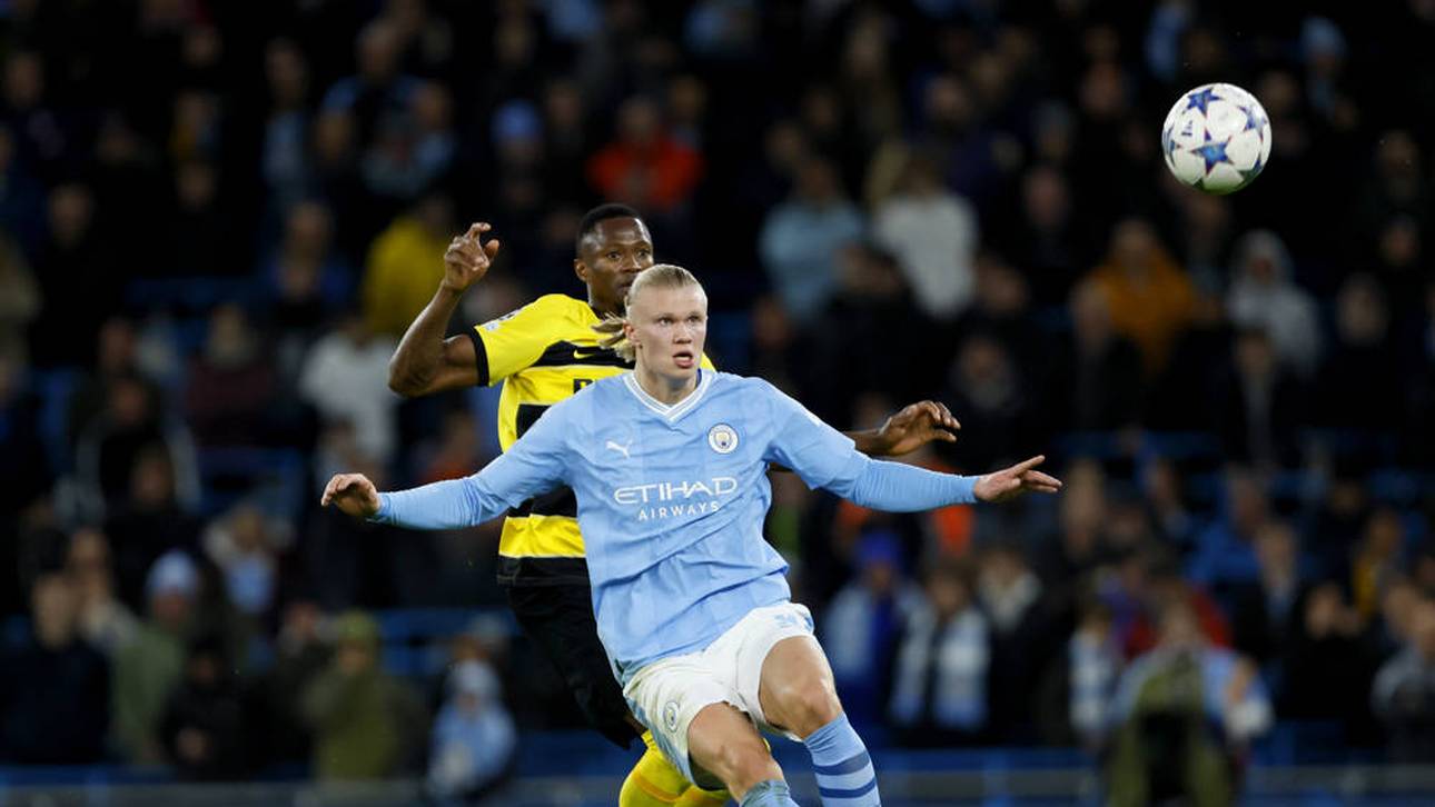 Kurioser Trikottausch von Haaland