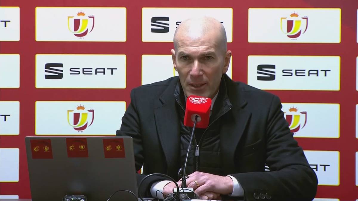 Pokal-Aus gegen Drittligisten: Real Madrid-Coach Zidane: "Keine Blamage"
