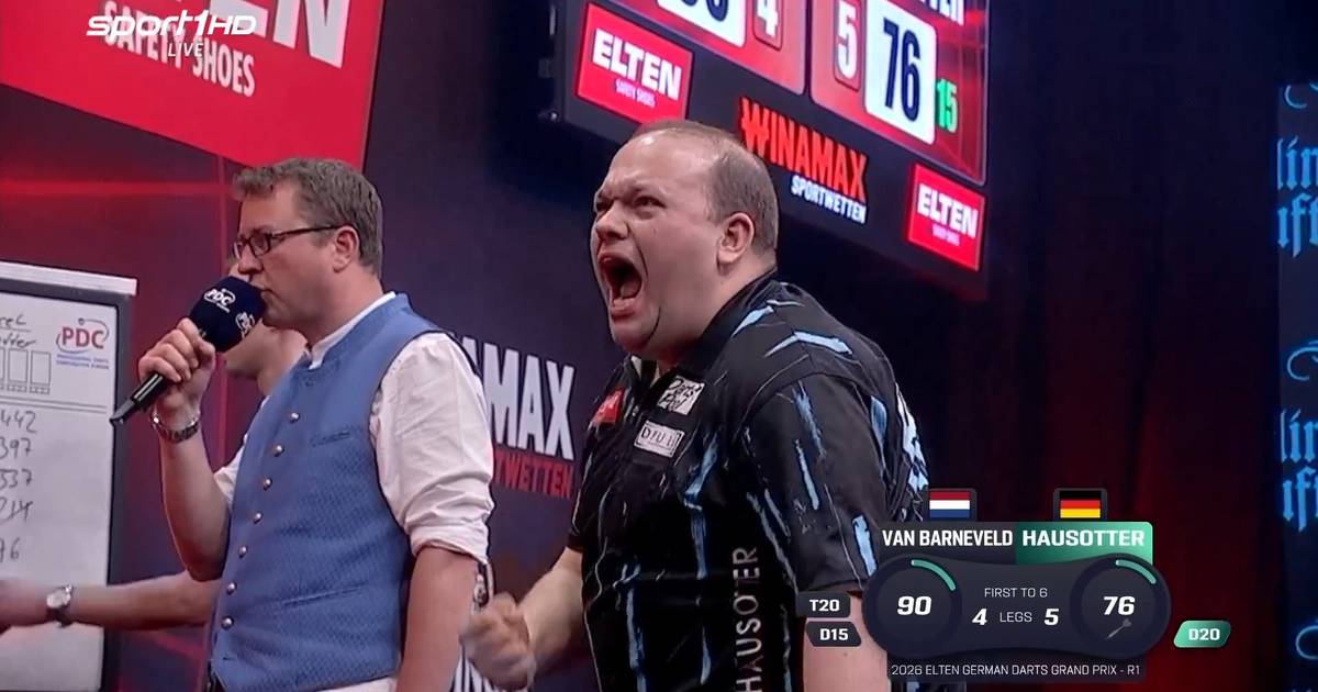 Deutsche Darts-Sensation! Hausotter bezwingt Legende