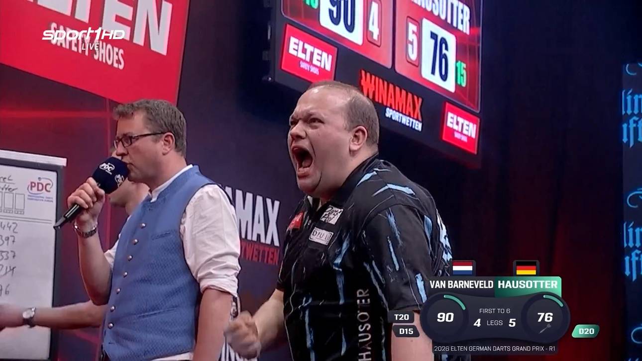 Deutsche Darts-Sensation