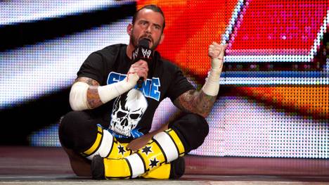 CM Punk bei seiner legendären "Pipe Bomb" bei WWE 2011