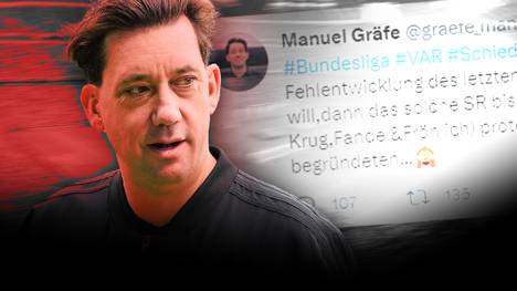 Seit seinem unfreiwilligen Ende als Schiedsrichter fällt Manuel Gräfe immer wieder als Kritiker seiner alten Kollegen auf. Sein neuestes Opfer ist Tobias Stieler, nach dessen Fehlentscheidungen im Spiel Leverkusen gegen Bayern.