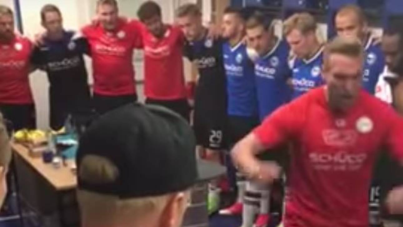 Arminia: Irre Kabinenrede geleakt