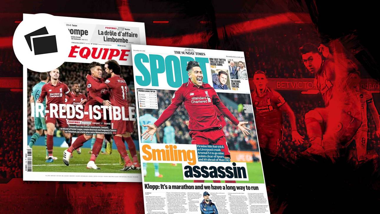 „Reds stürzen Arsenal ins Schwert“