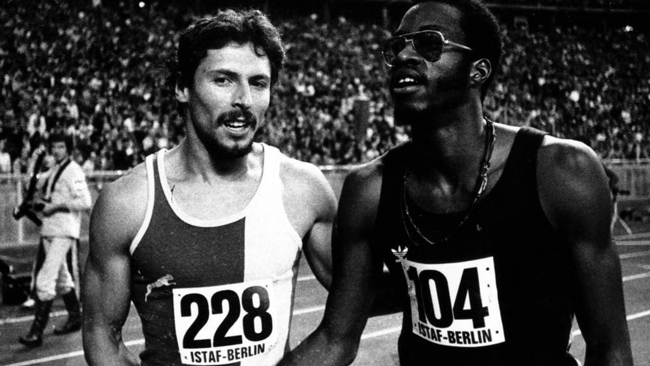 Harald Schmid war der große Rivale von Edwin Moses