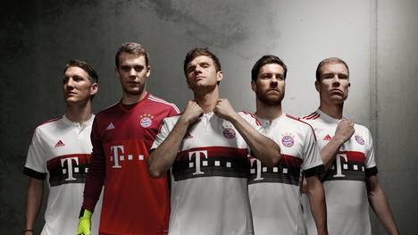 Das neue Auswärtstrikot des FC Bayern