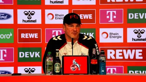 Auf der Spieltagspressekonferenz vor dem Duell gegen den Hamburger SV äußert sich Effzeh-Trainer Lukas Kwasniok zum Karriereende von Florian Kainz.