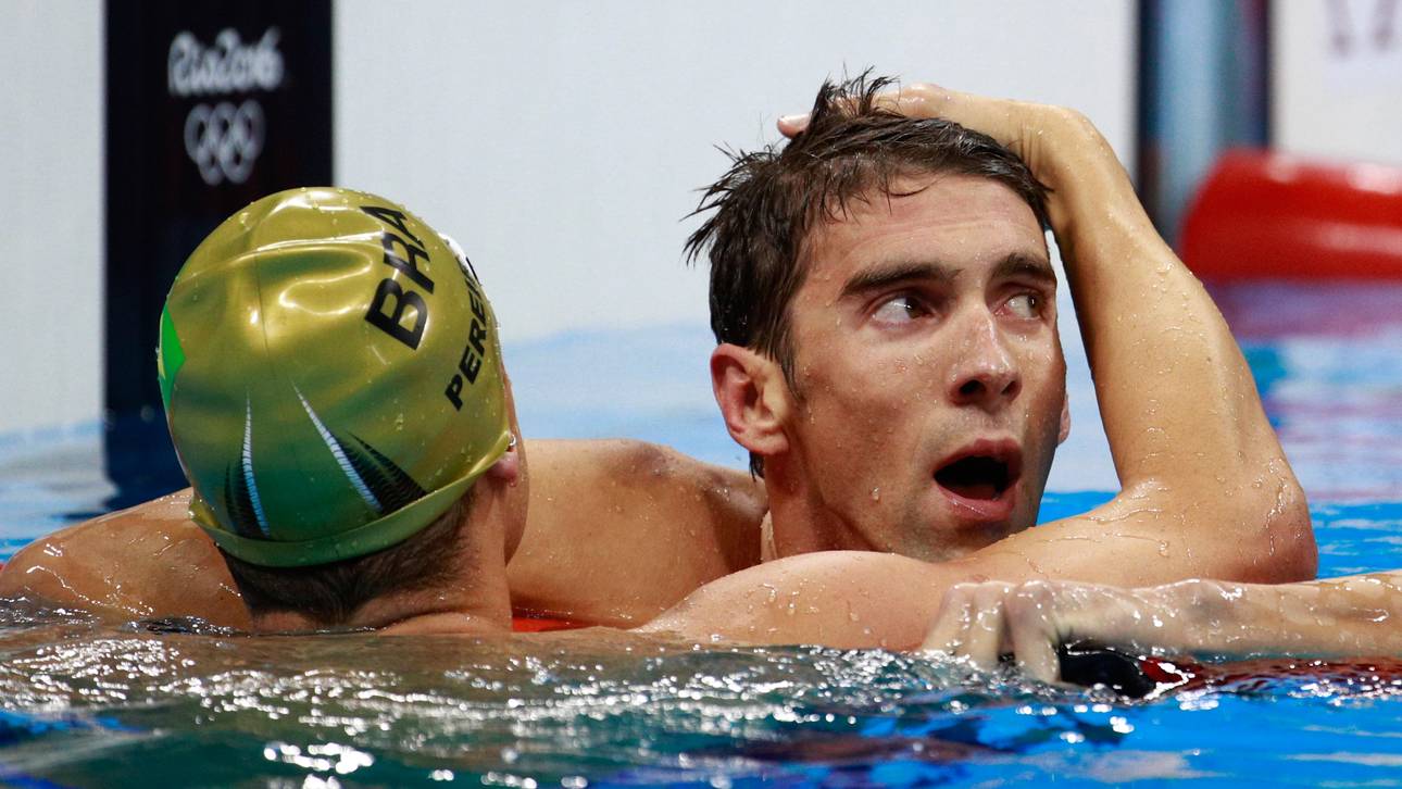Kommentator „klaut“ Phelps Medaille