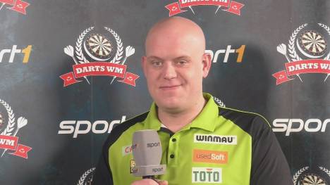 Michael van Gerwen spricht vor dem Finale der Darts-WM über seinen Gegner Michael Smith. 