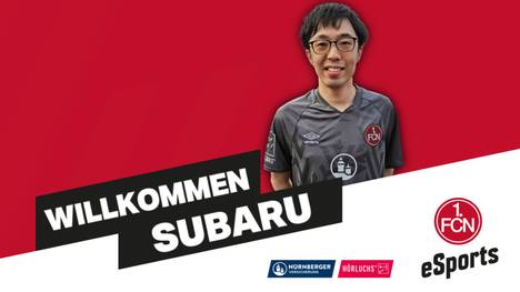 Subaru "SubaruMikey" Sagano tritt für den 1. FC Nürnberg eSports in der Virtual Bundesliga an