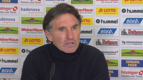 Hertha-Coach Bruno Labbadia wird nach der Niederlage gegen Freiburg deutlich und kritisiert vor allem Matheus Cunha scharf.