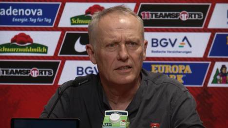 Christian Streich lässt seine Zukunft nach dem Abschied aus Freiburg am Ende der Saison offen - und äußert sich zur Idee, er könnte womöglich der künftige Bundestrainer sein.