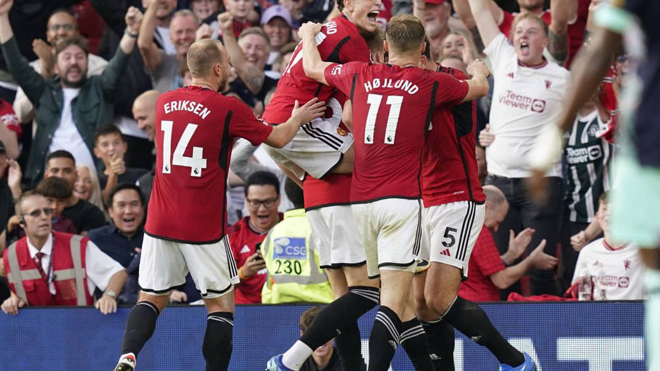 ManUnited mit irrem Last-Minute-Sieg