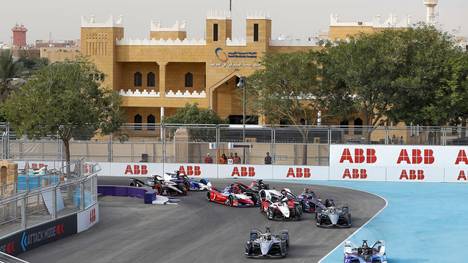 Die Formel E fuhr bereits in Saudi Arabien