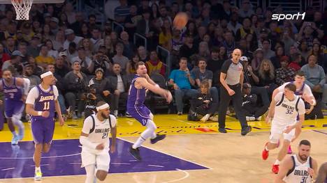 Die Los Angeles Lakers mit Shootingstar Luka Doncic treffen auf die Dallas Mavericks. Beim erneuten Wiedersehen gegen das ehemalige Franchise konnte Doncic wieder einmal brillieren.