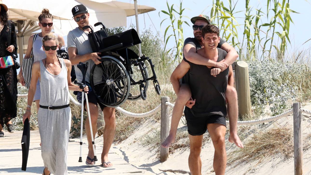 Gomez zeigt sein breites Kreuz