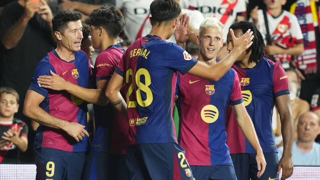 Barca jubelt dank Olmo