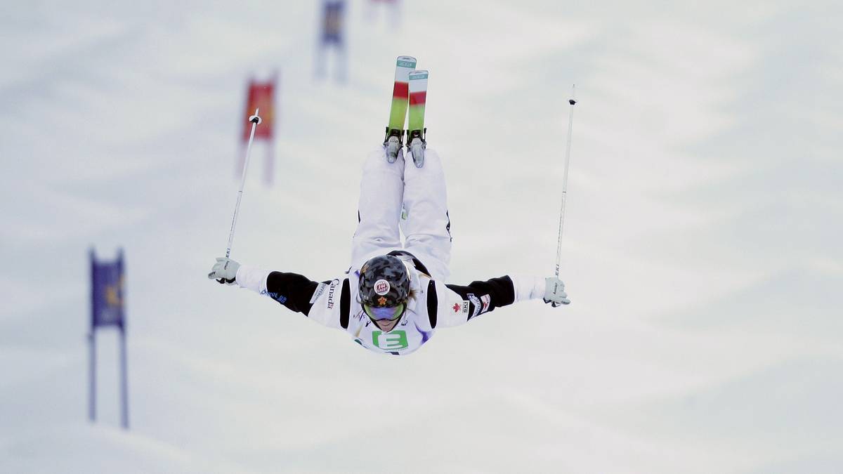 Justine Dufour-Lapointe mag es gefährlich. Die Kanadierin ist Freestyle-Skierin. 2014 wird sie Olympiasiegerin, 2015 Weltmeisterin auf der Buckelpiste