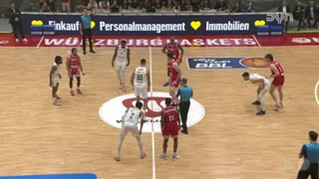 BBL: Würzburg Baskets deklassieren Bamberg Baskets