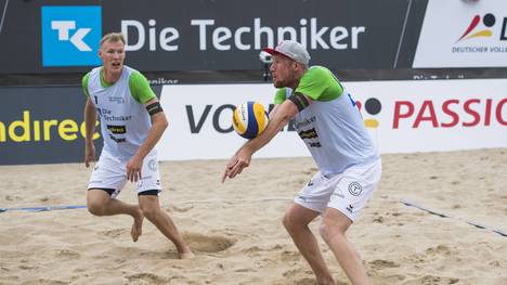 Philipp-Arne Bergmann und Yannick Harms gehen für Deutschland bei der Beachvolleyball-EM an den Start
