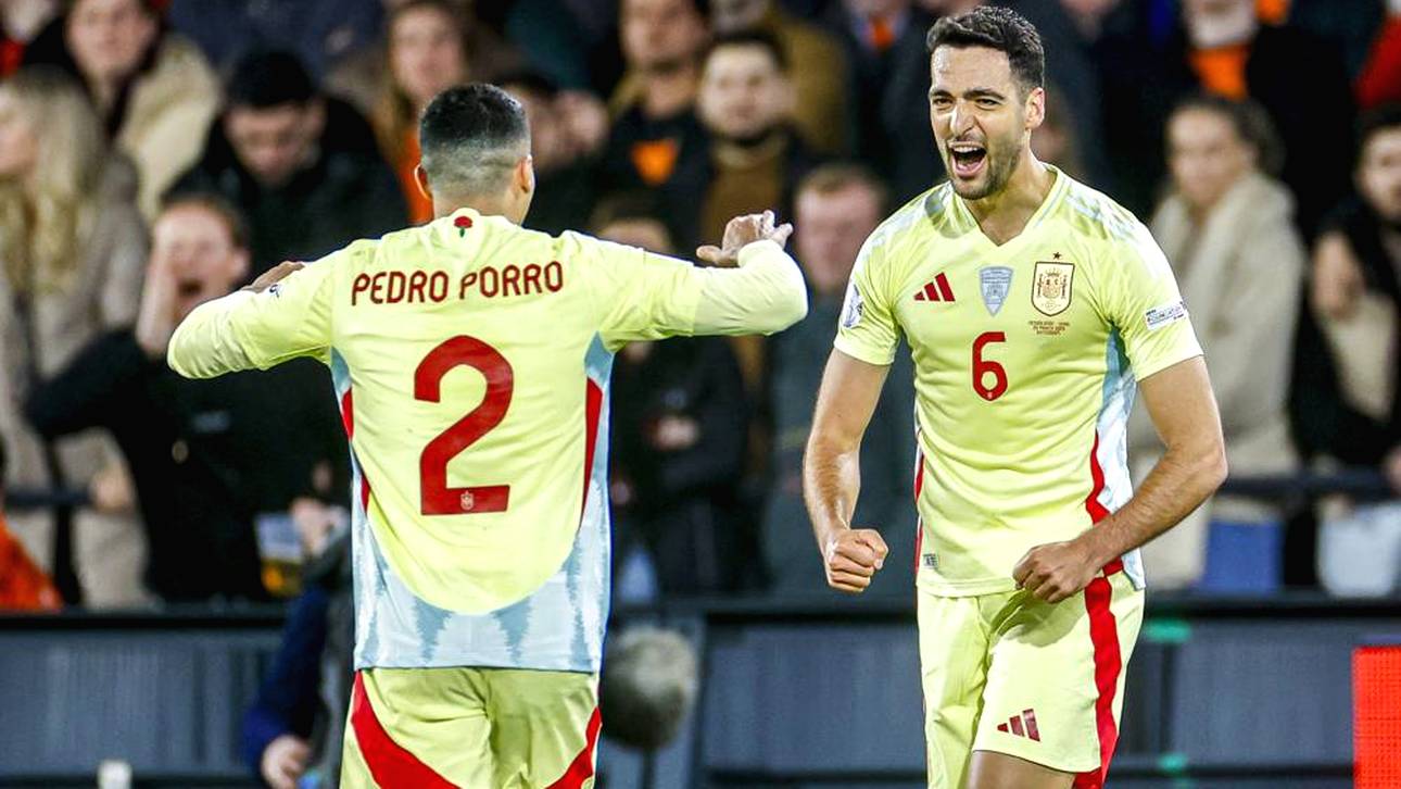 Mikel Merino (r.) schlägt wieder spät zu