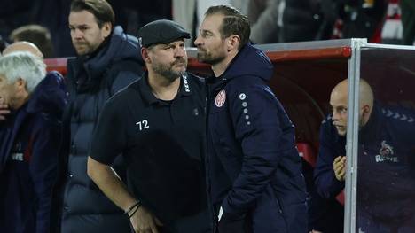 Baumgart (l.) und der FC holen Punkt gegen Mainz