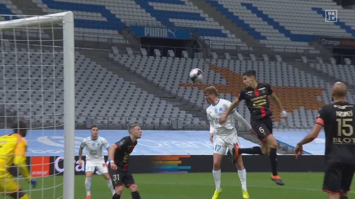 Olympique Marseille - Stade Rennes (1:0) Tor und Highlights im Video | Ligue 