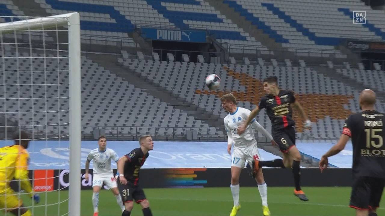 Olympique Marseille - Stade Rennes (1:0) Tor und Highlights im Video | Ligue