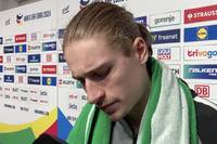 Nach der deutschen Halbfinal-Niederlage bei der Handball-EM gegen Dänemark zeigt sich Juri Knorr am Boden zerstört - und erklärt, warum er sich selbst große Vorwürfe macht.