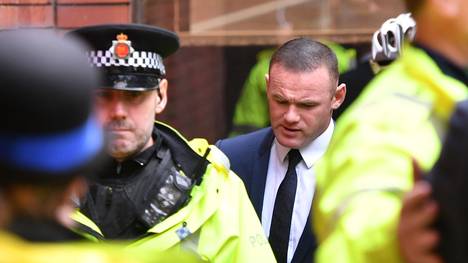 Wayne Rooney vom FC Everton musste sich wegen Trunkenheit am Steuer vor Gericht verantworten