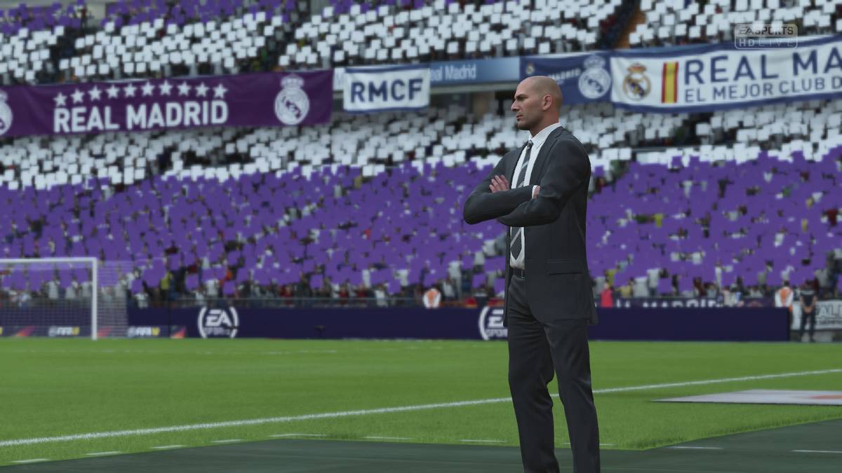 Zidane bei FIFA18