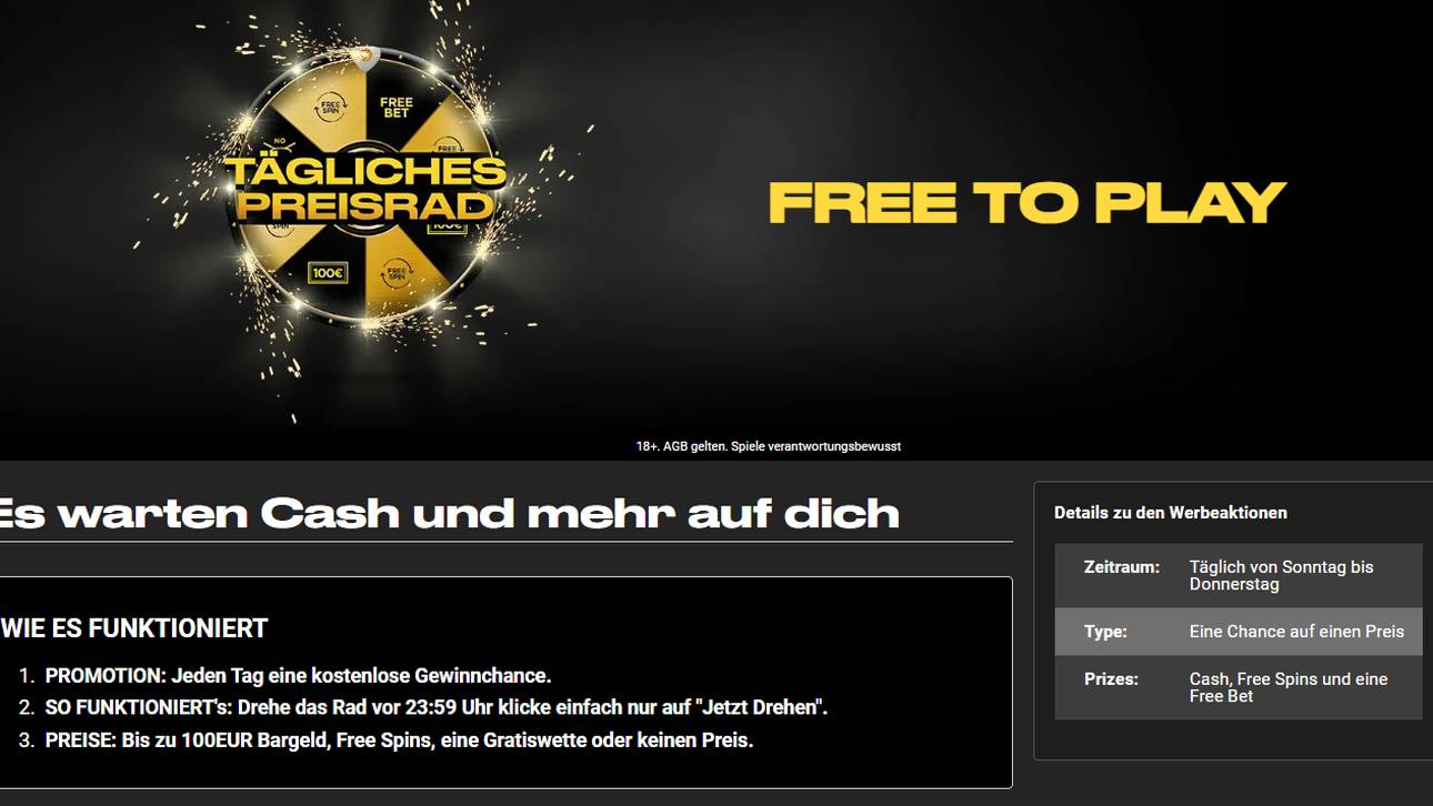 Bei Bwin Slots gibt es jeden Tag die Chance auf einen Casino Freispiele Bonus